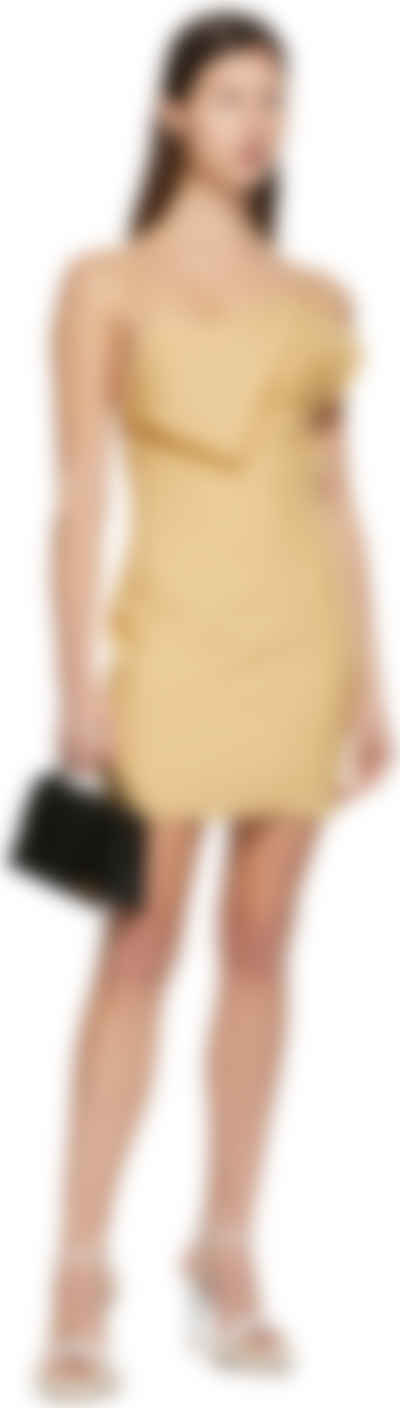 jacquemus yellow dress