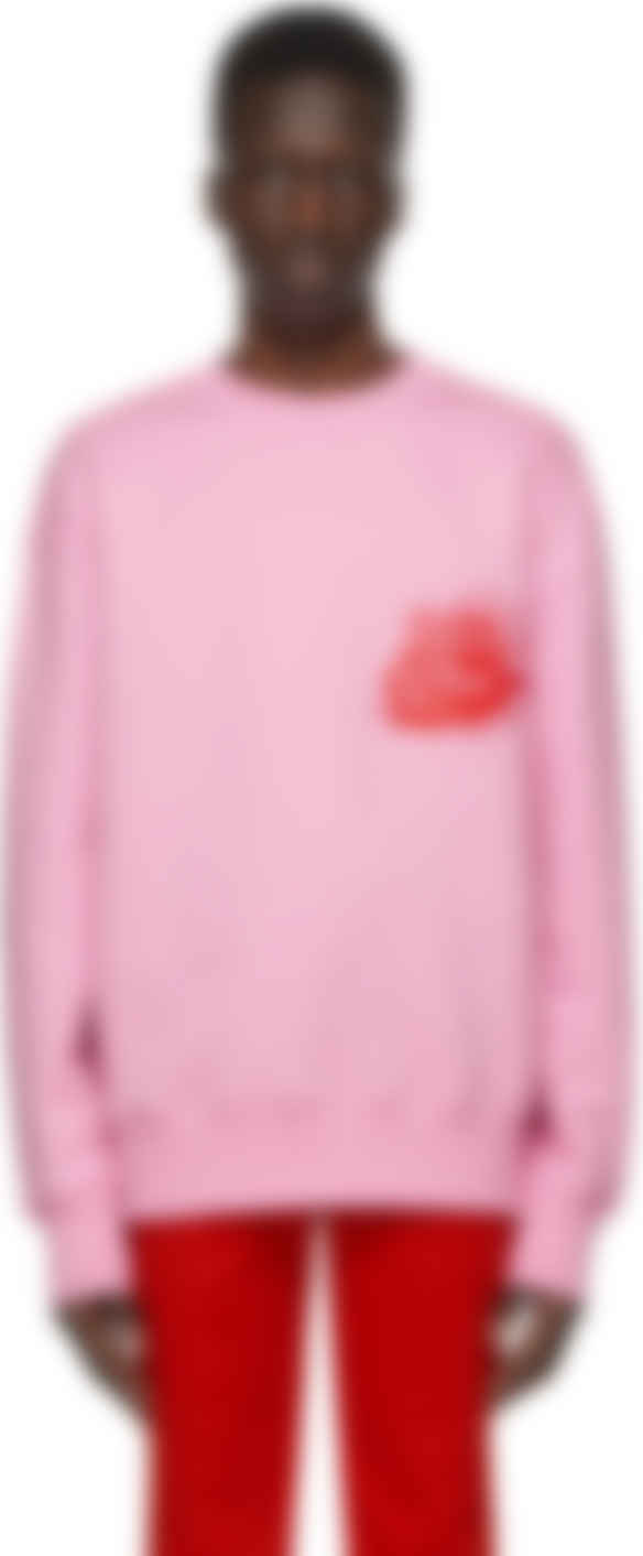 pink rose sweatshirt