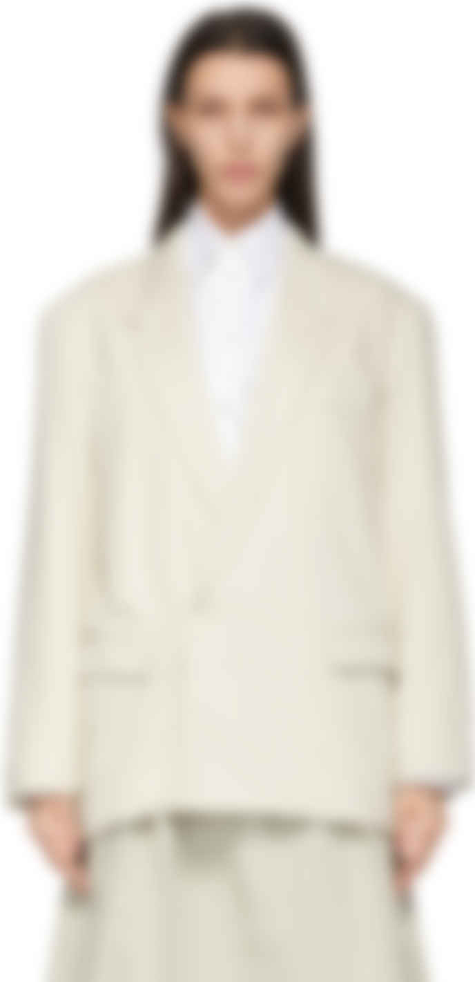 ssense off white blazer