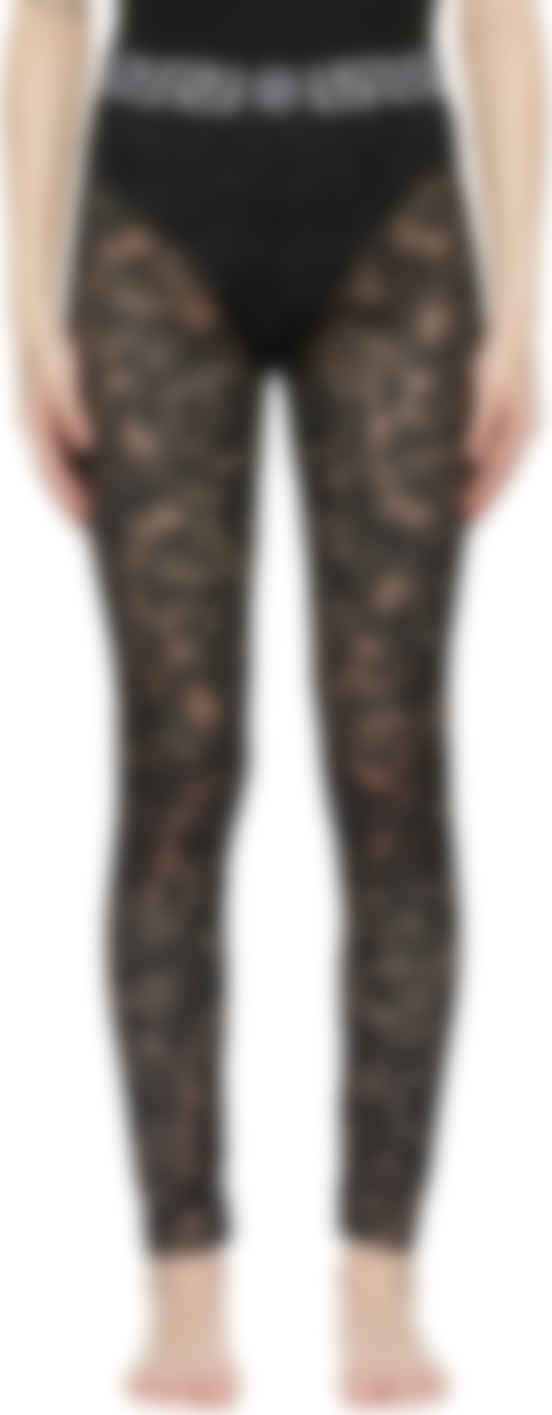 versace tights leggings