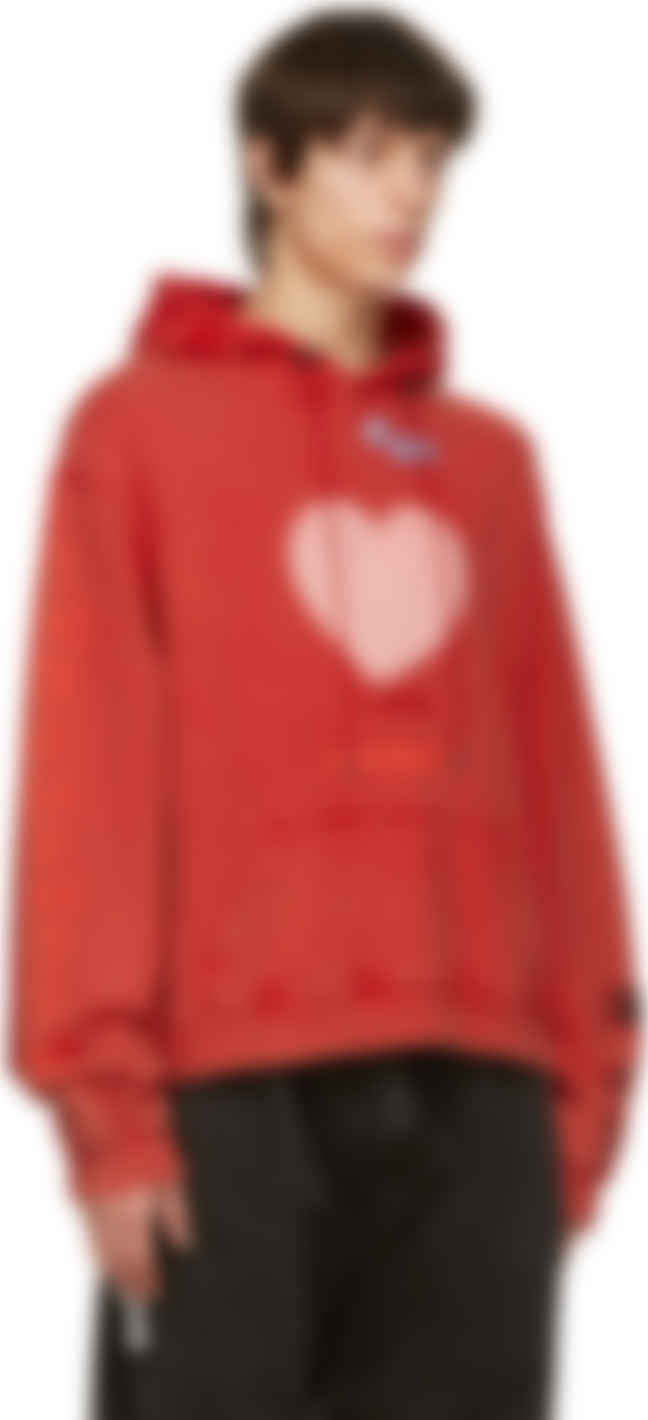 red love hoodie