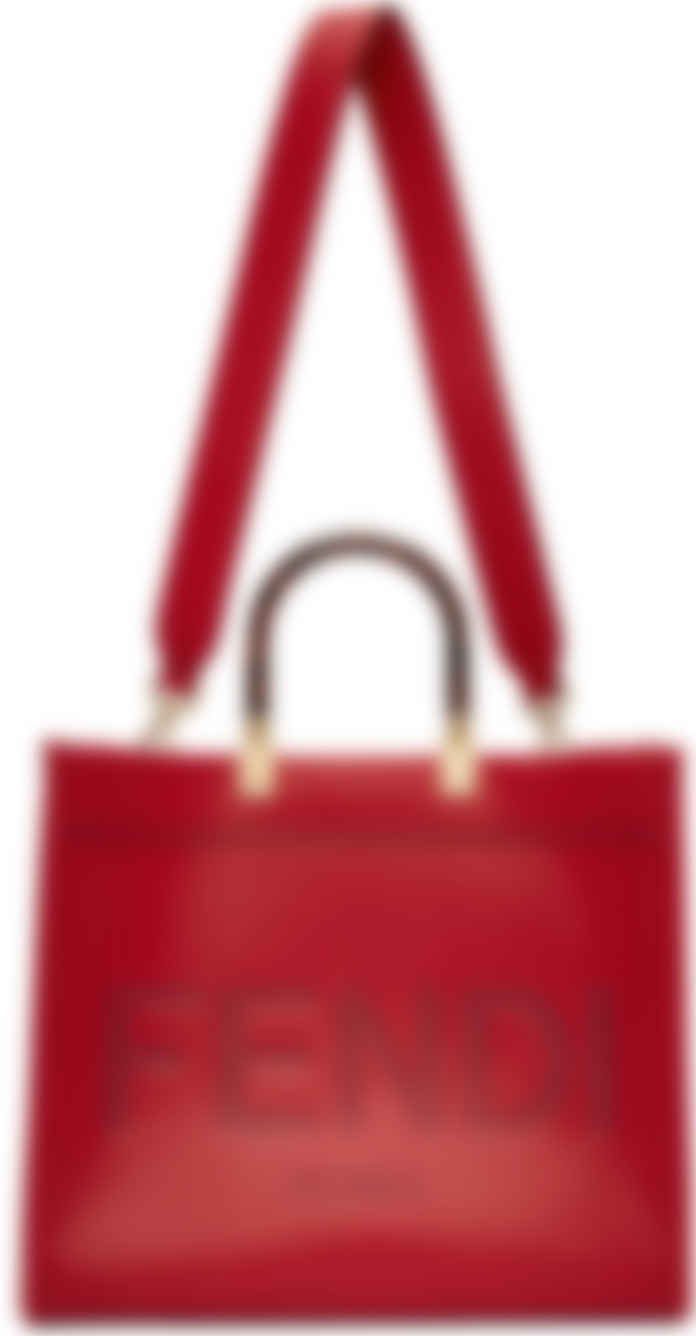 red and black fendi bag