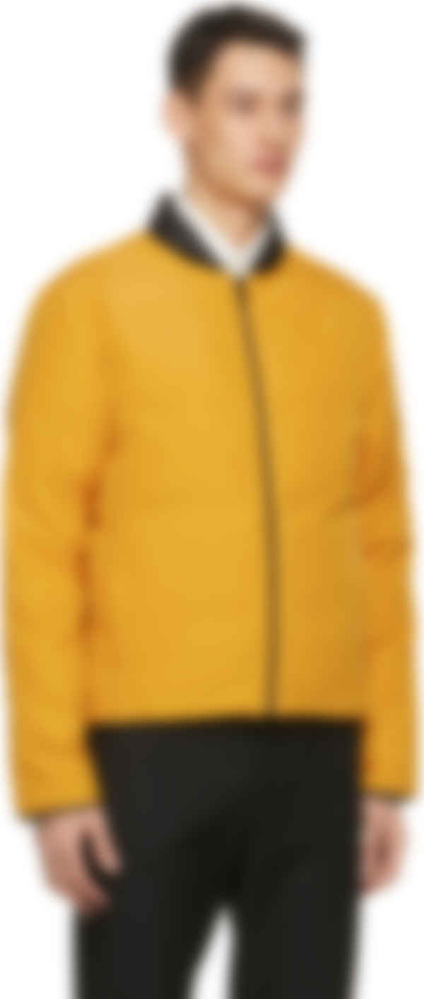 black and yellow fendi jacket