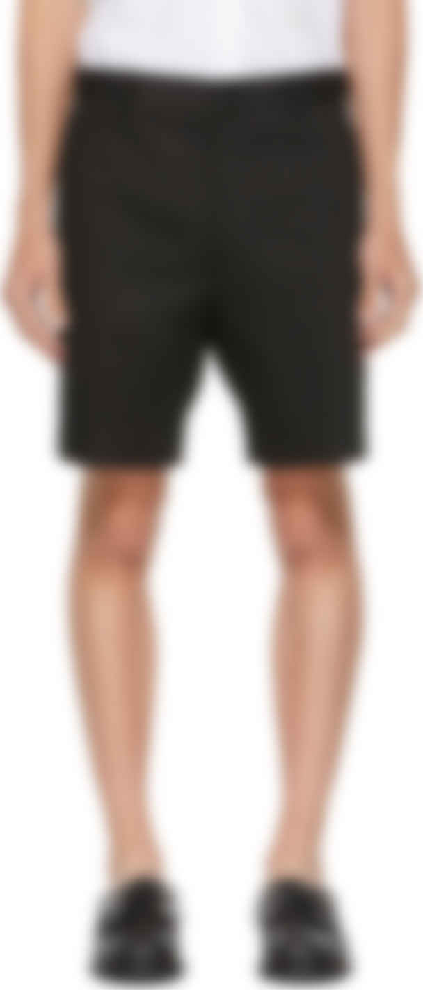 black fendi shorts