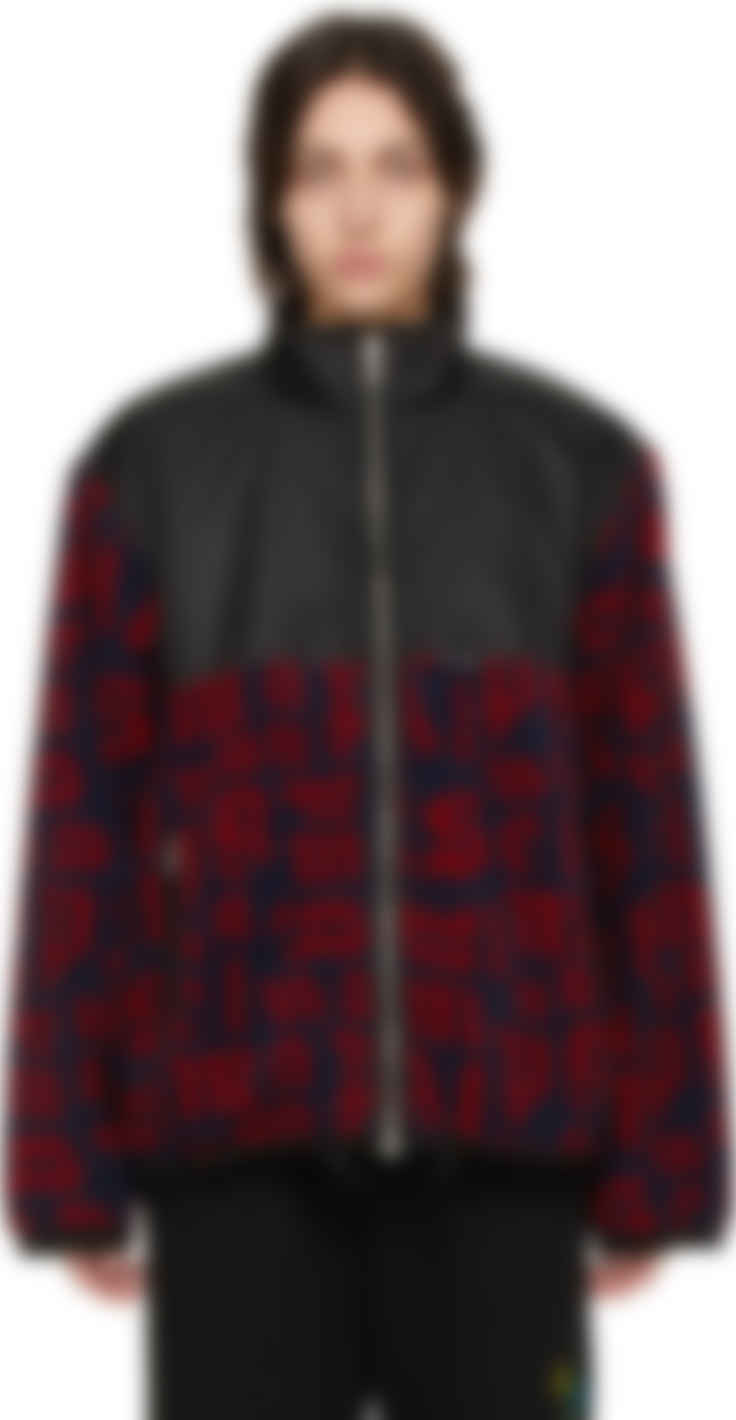 palm angels monogram jacket