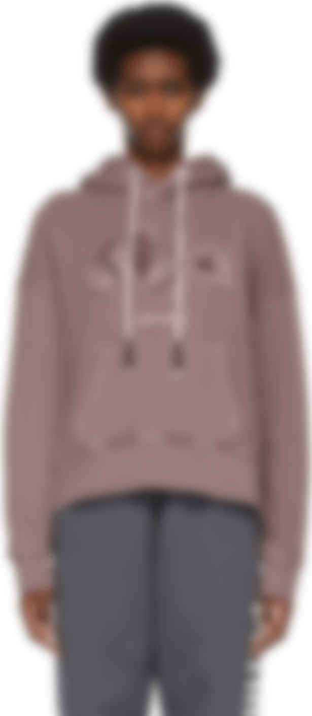 palm angels purple bear hoodie