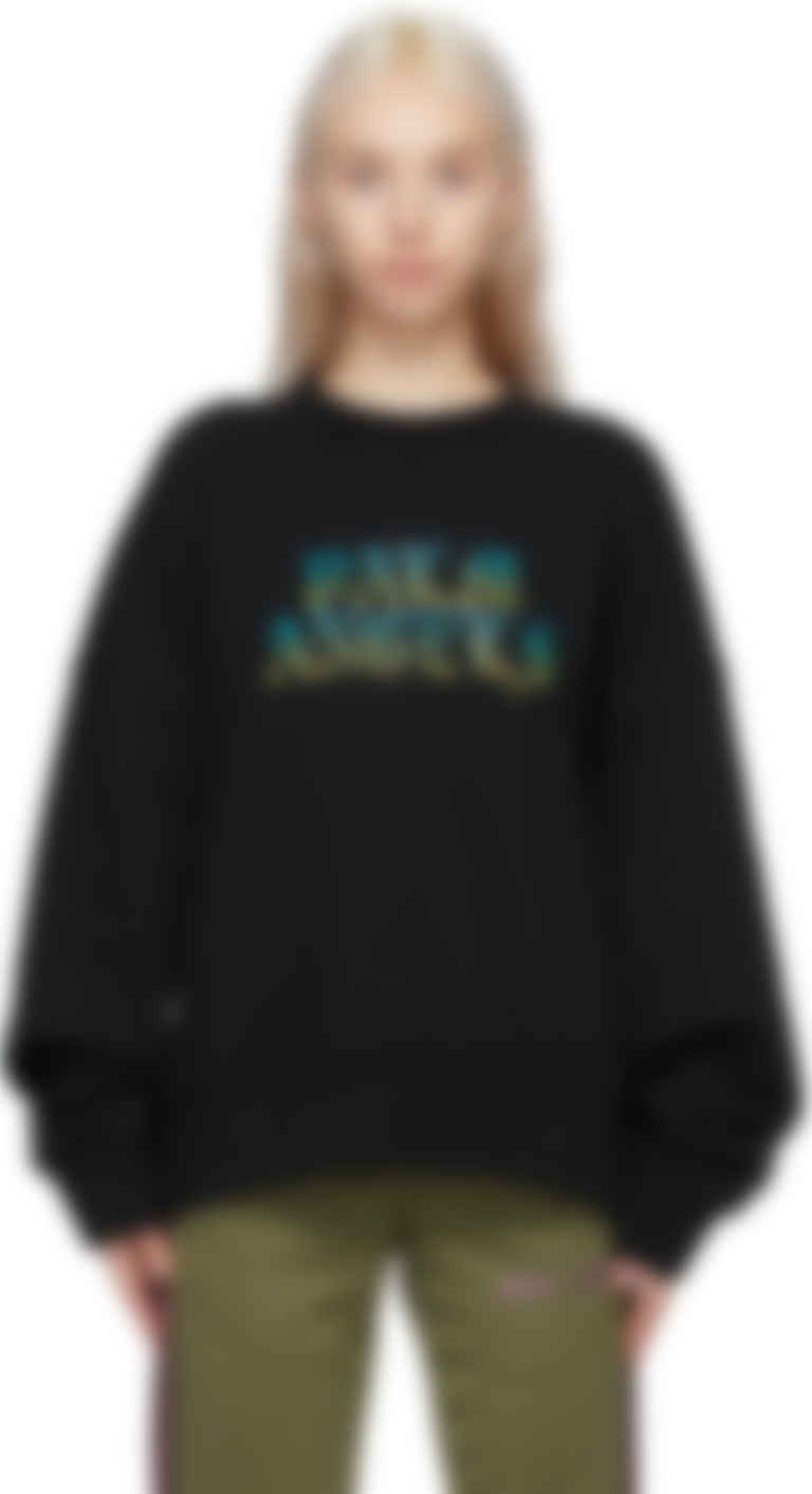 palm angels logo sweatshirt