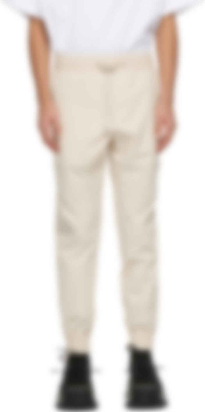 Wooyoungmi ベージュ Cuffed スウェットパンツ Ssense 日本