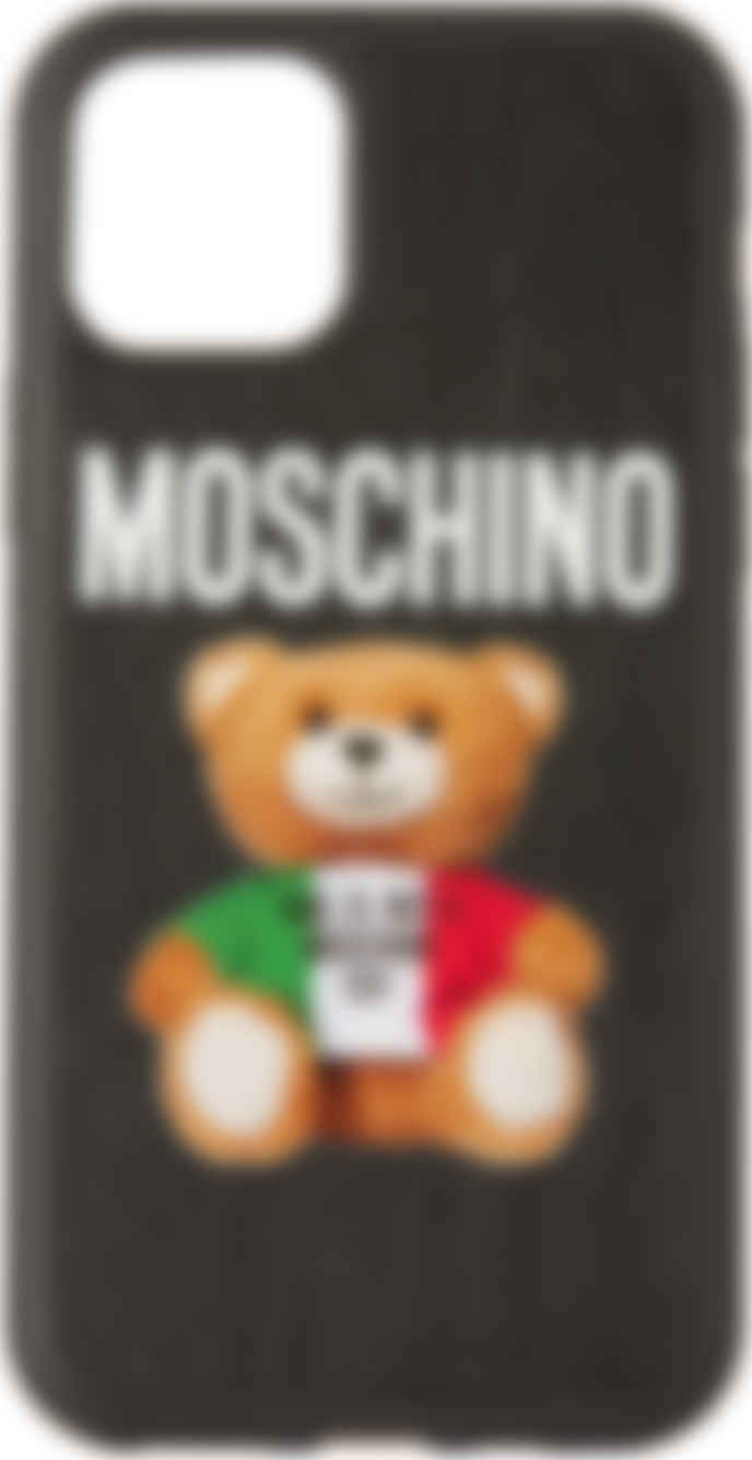 Black Italian Teddy Bear Iphone 11 Pro Case By Moschino On Sale