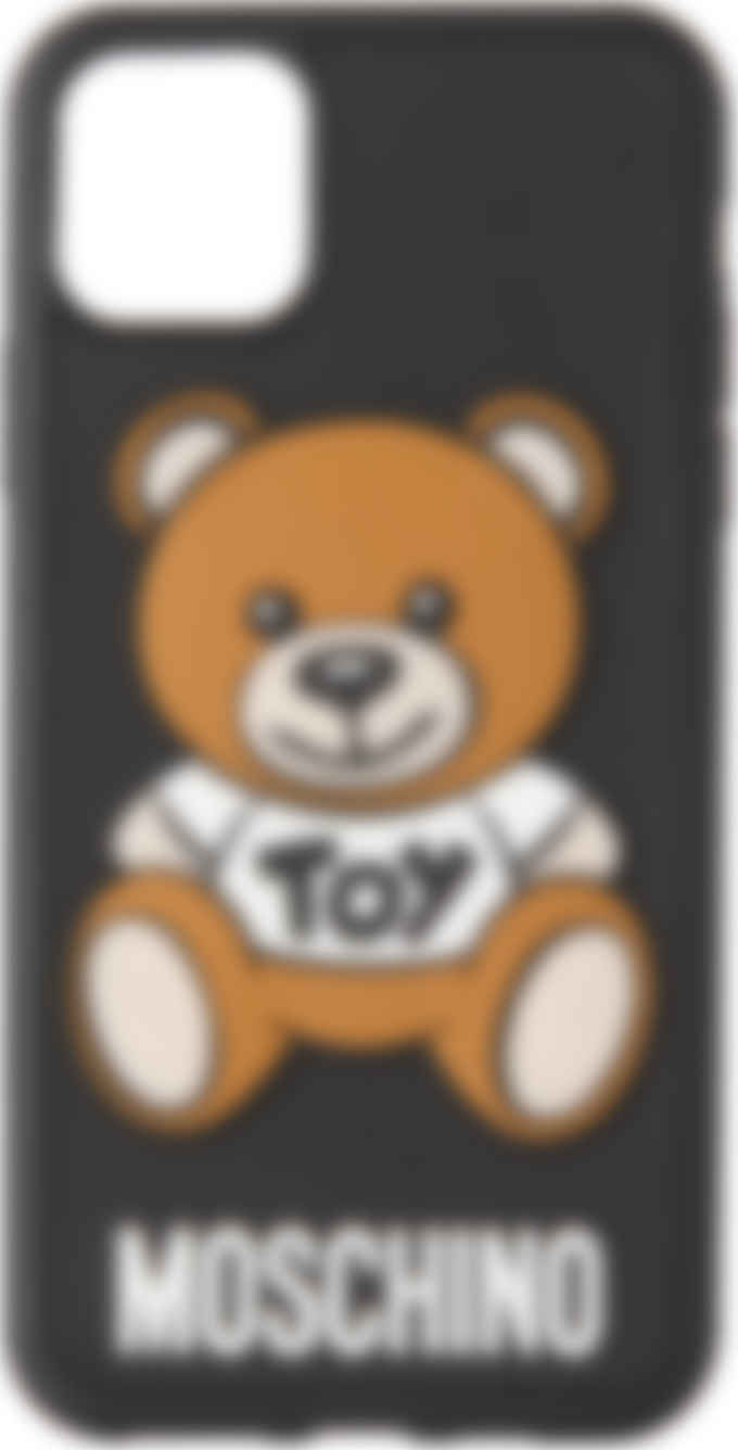 Black Teddy Bear Iphone 11 Pro Max Case By Moschino On Sale