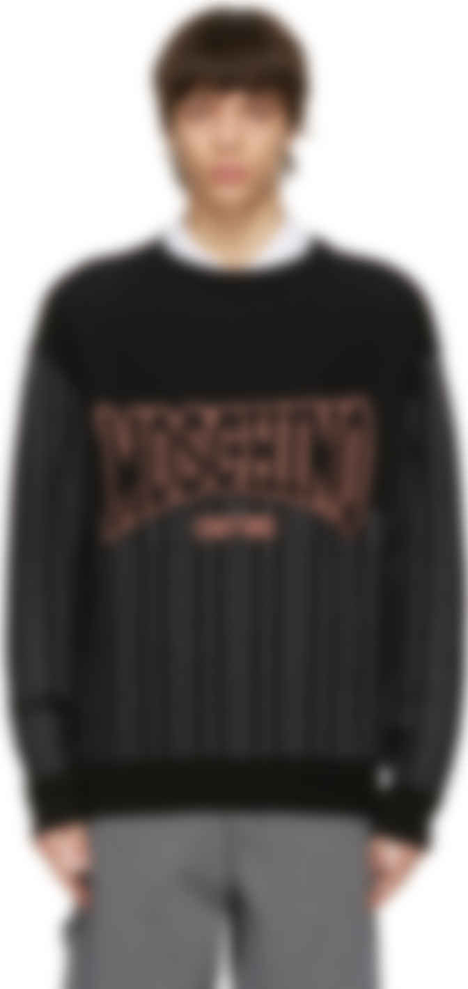 moschino black sweater