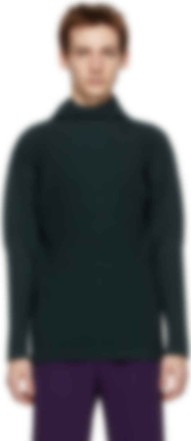 homme plisse turtleneck