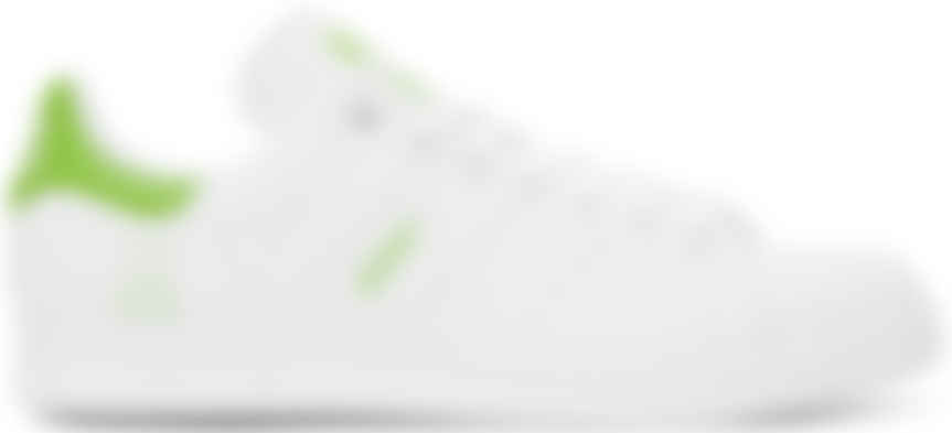 adidas originals white and green stan smith sneakers