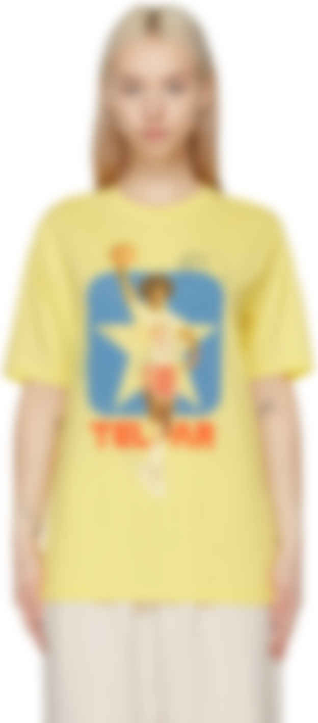 yellow converse shirt