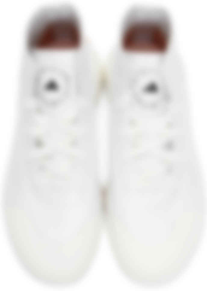 Adidas By Stella Mccartney White Treino Mid Cut Sneakers Ssense