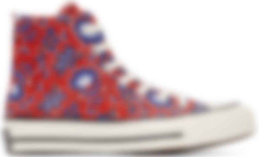 Red Paisley Chuck 70 High Sneakers Red Paisley Chuck 70 High Sneakers