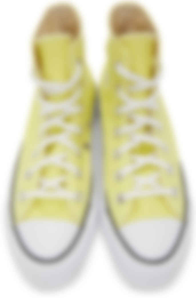 converse platform jaune