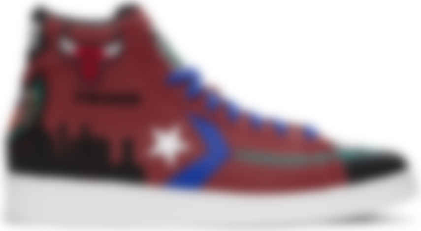 Converseのchinatown Market エディション バーガンディ Pro ハイ スニーカー ウィメンズがセール中
