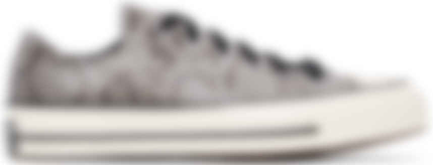 Converseのグレー スネーク Chuck 70 Ox ロー スニーカー ウィメンズがセール中