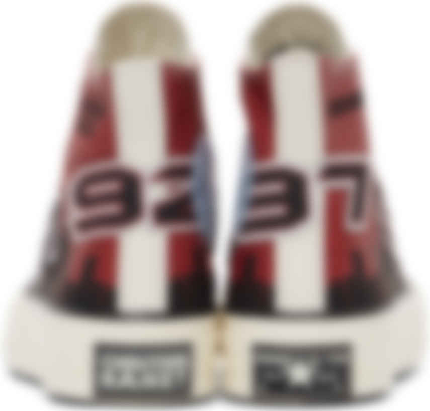 Converse Chinatown Market エディション バーガンディ ブラック Bulls Chuck 70 ハイカット スニーカー メンズ Ssense 日本
