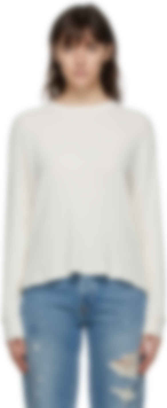 white thermal long sleeve
