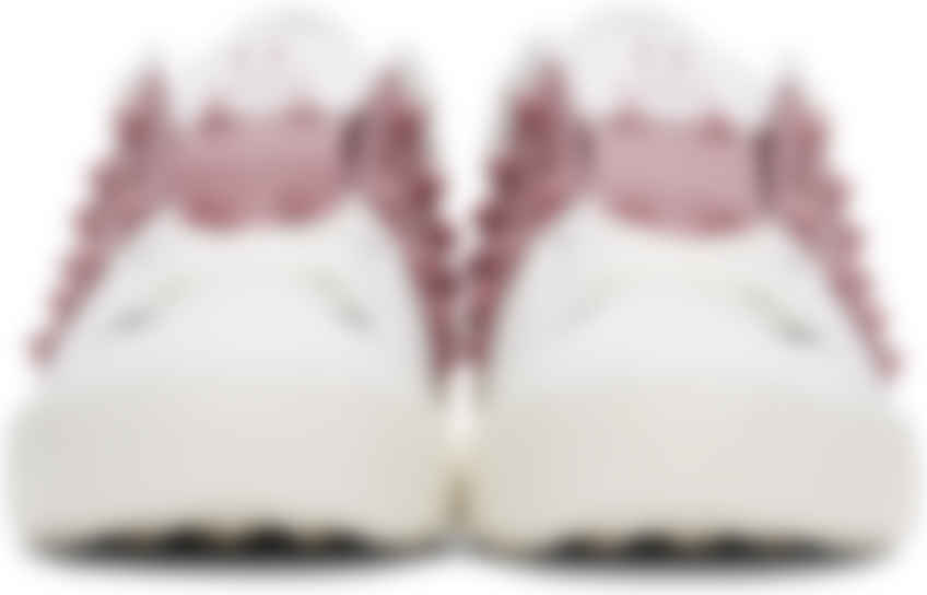 valentino open sneaker pink