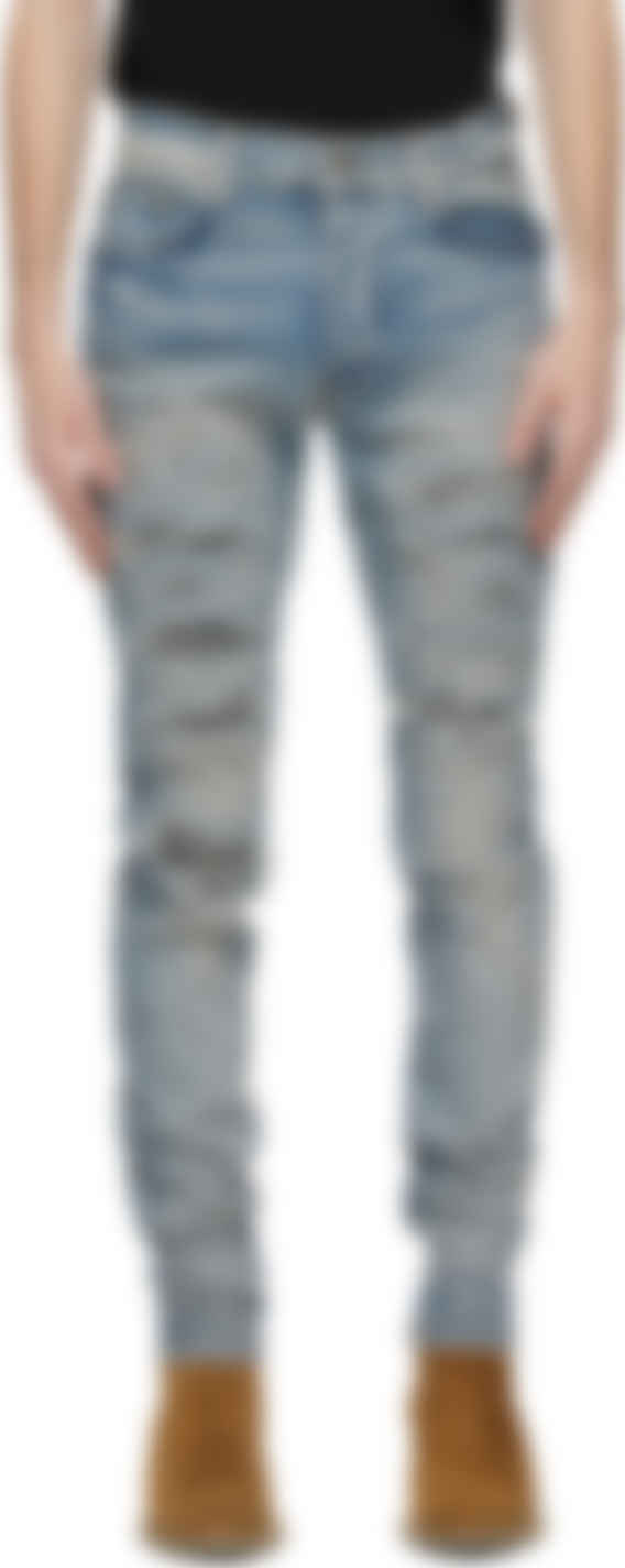 amiri blue jeans