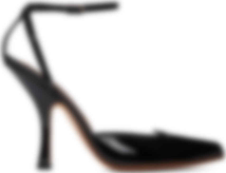 escarpin cuir vernis noir