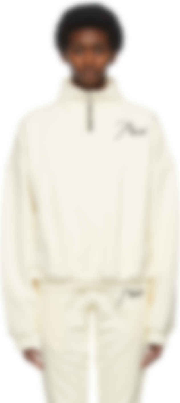 Off white quarter zip Clearance