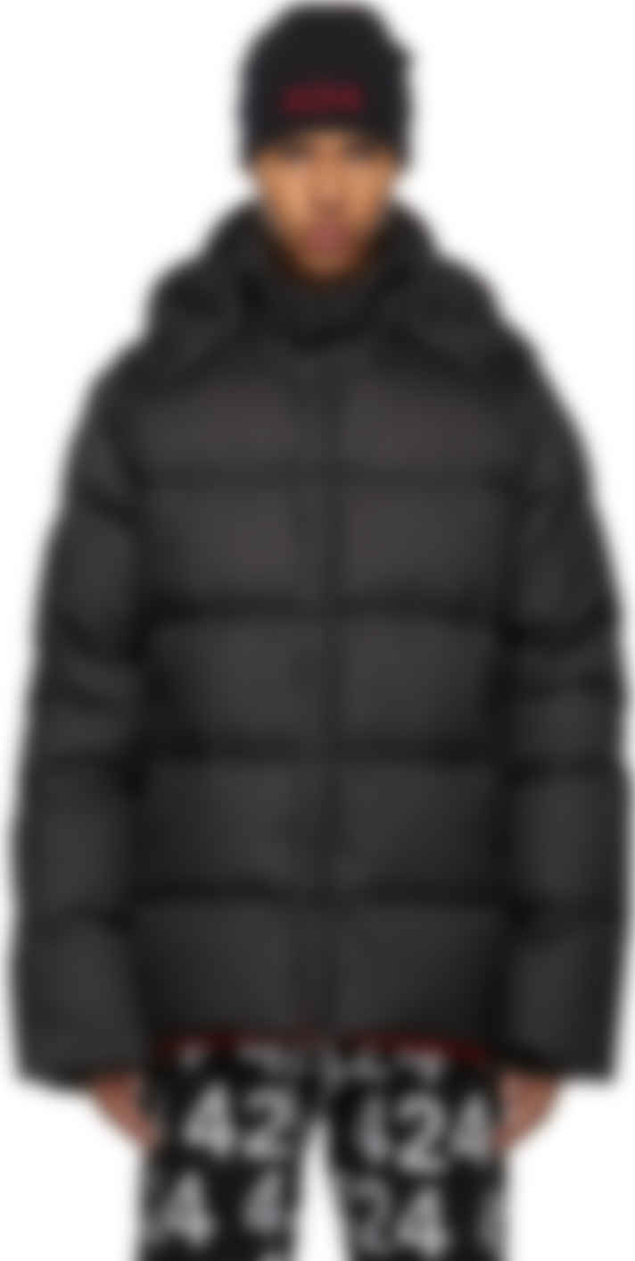 black down jacket