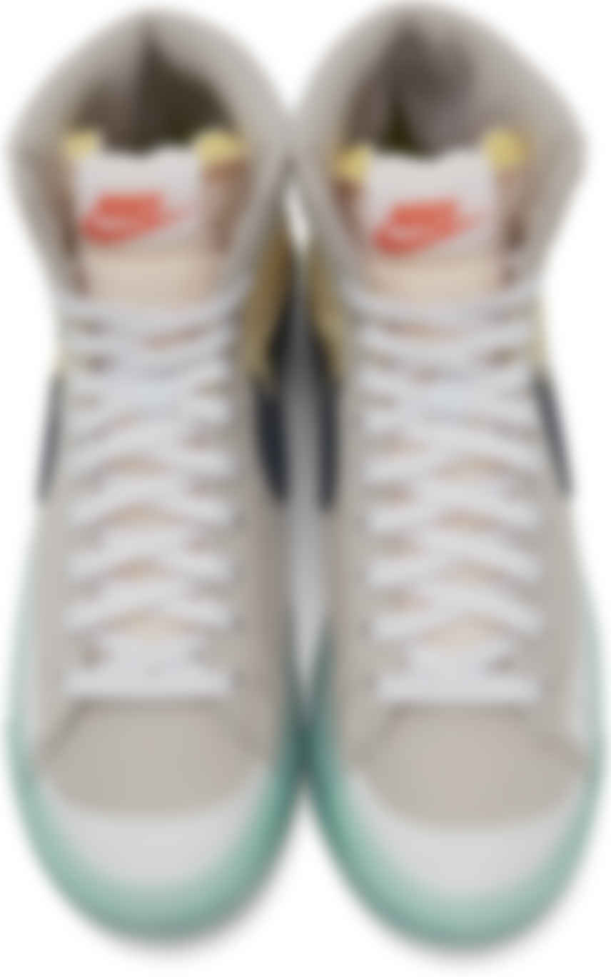Nike: Beige Blazer Mid '77 Sneakers | SSENSE