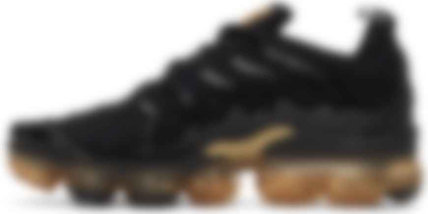 nike vapormax noir doré