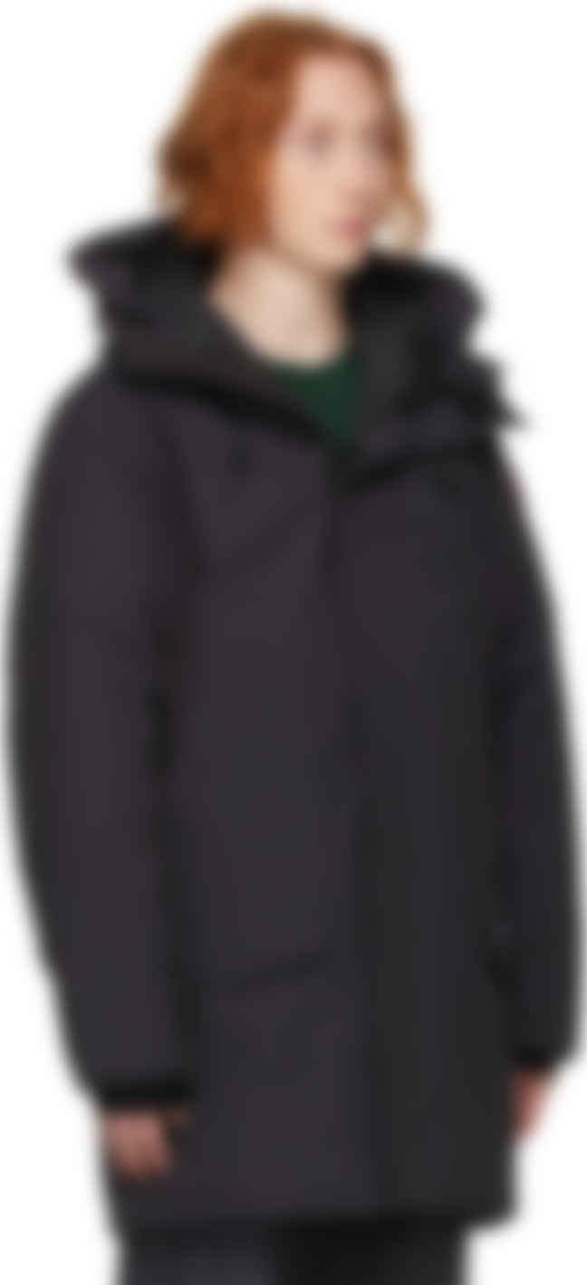 Langford parka with hood trim Clearance