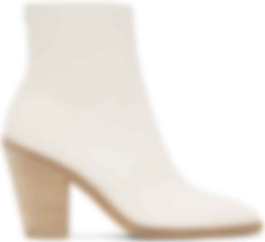 rag and bone white bootie
