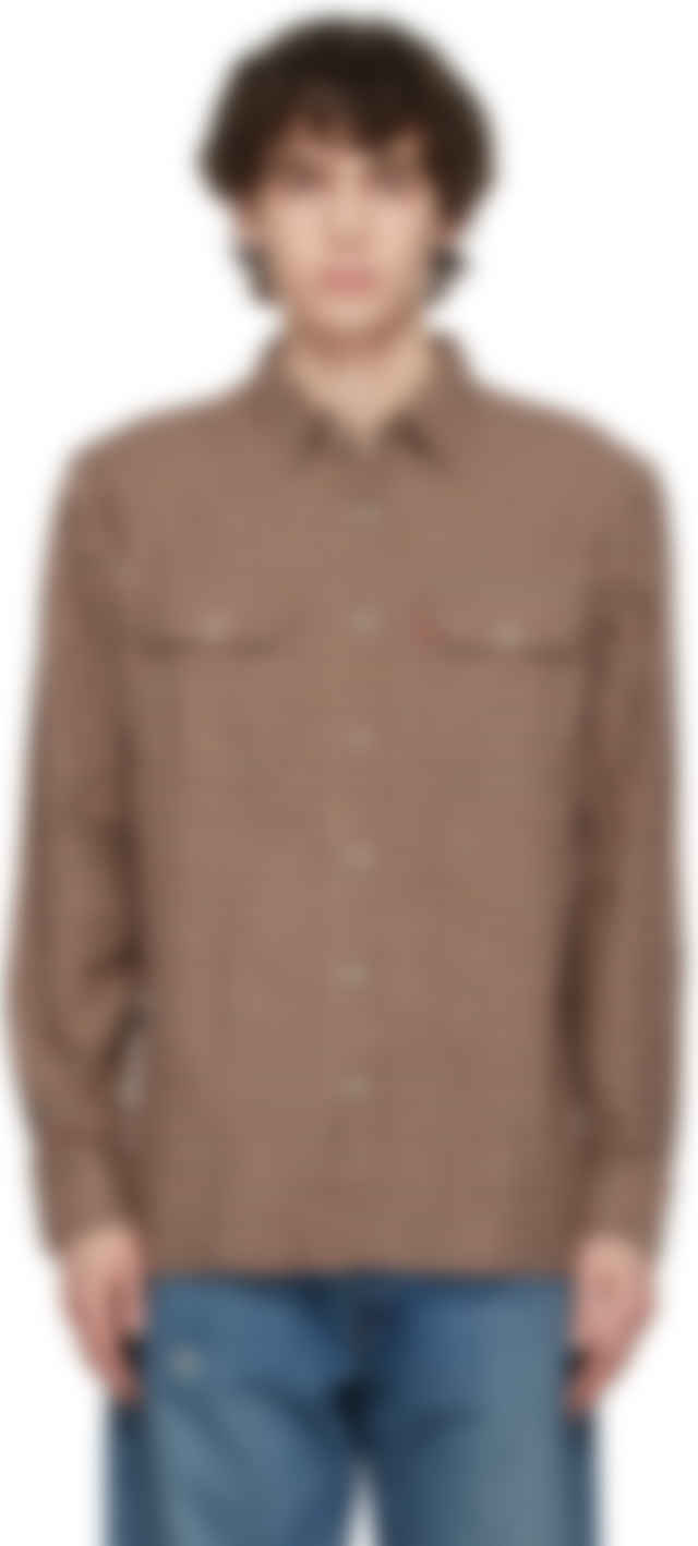 levis brown shirt
