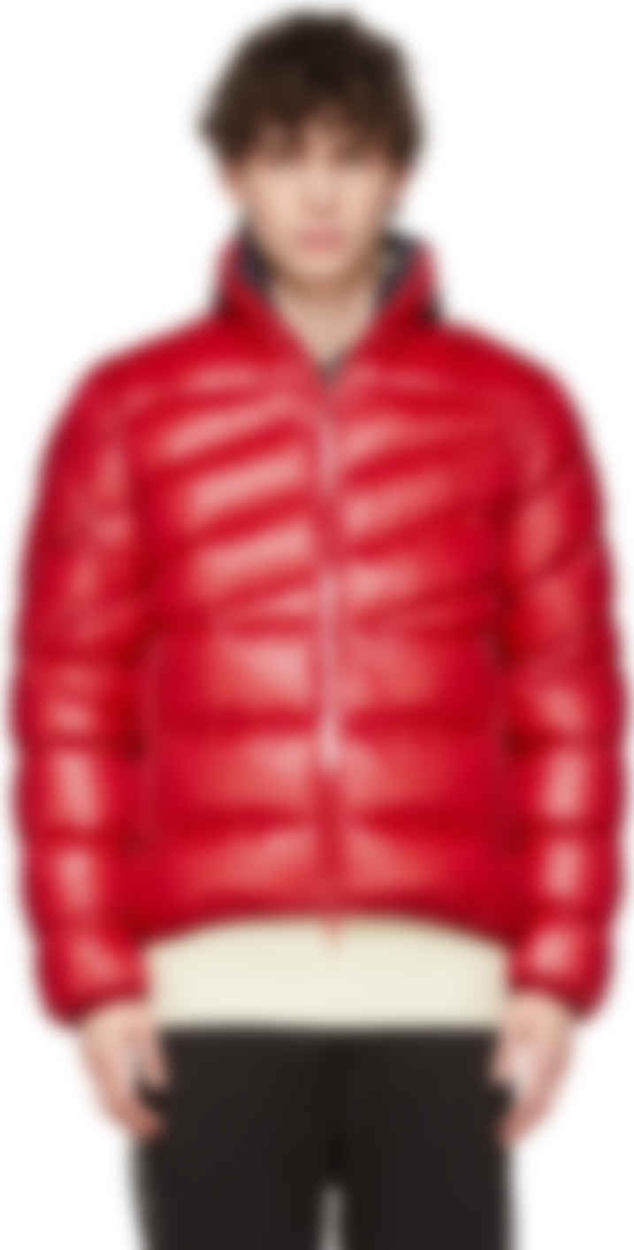moncler red jacket men