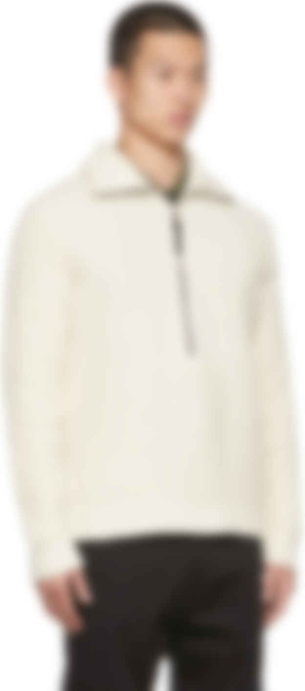 white moncler sweater