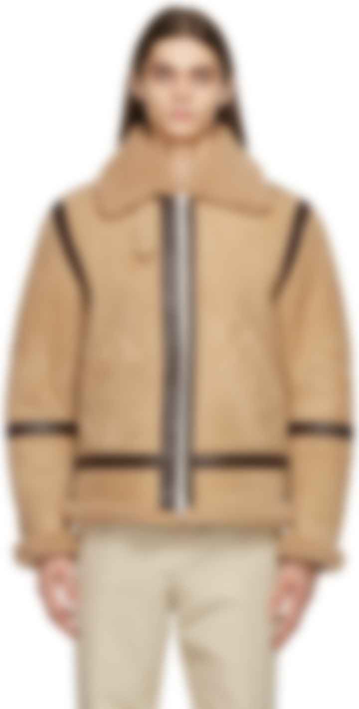 acne teddy bear jacket