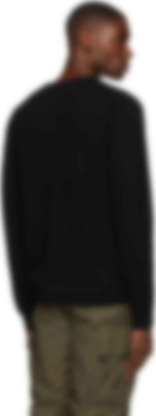 helmut lang black sweater