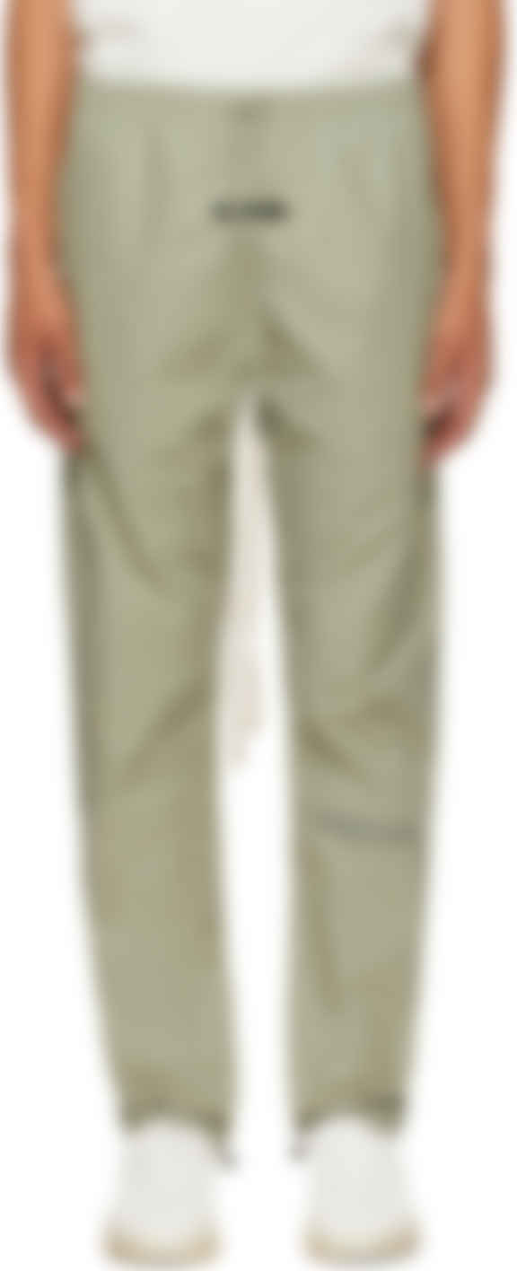 Essentials Green Track Lounge Pants Ssense