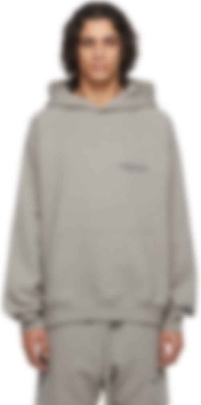 gray pullover sweatshirt