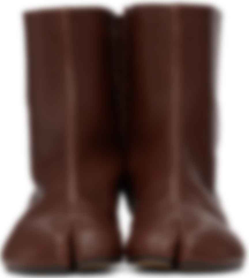low heel burgundy boots