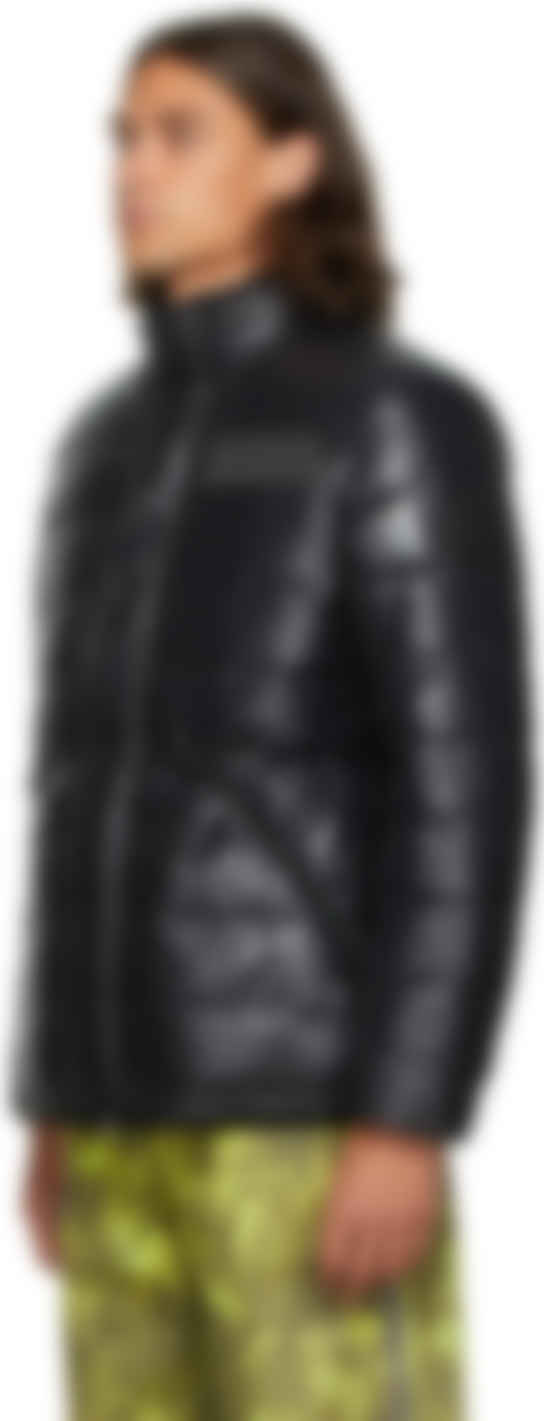 Moncler Genius: 2 Moncler 1952 Reversible Brown & Black Down Inagi 