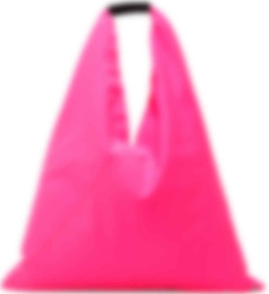Mm6 Maison Margiela ピンク ミディアム トライアングル トート Ssense 日本