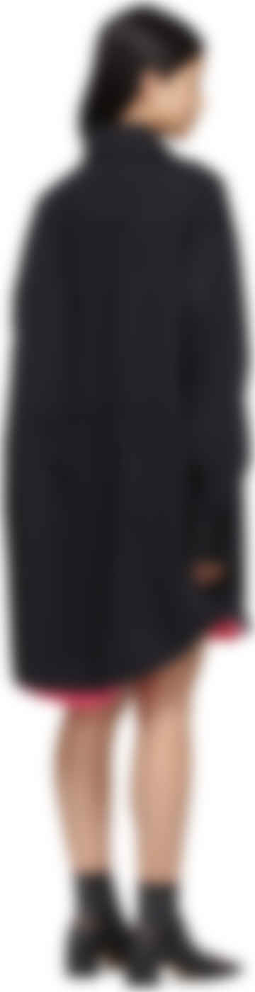Oversized shirt jacket black clearance