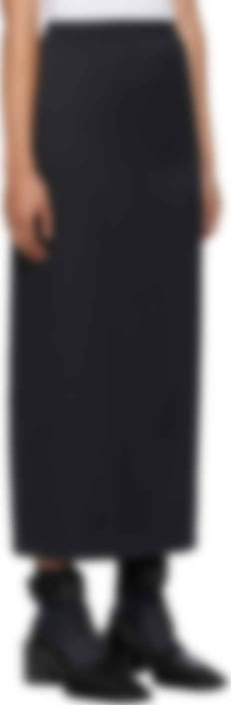 jupe noire taille elastique