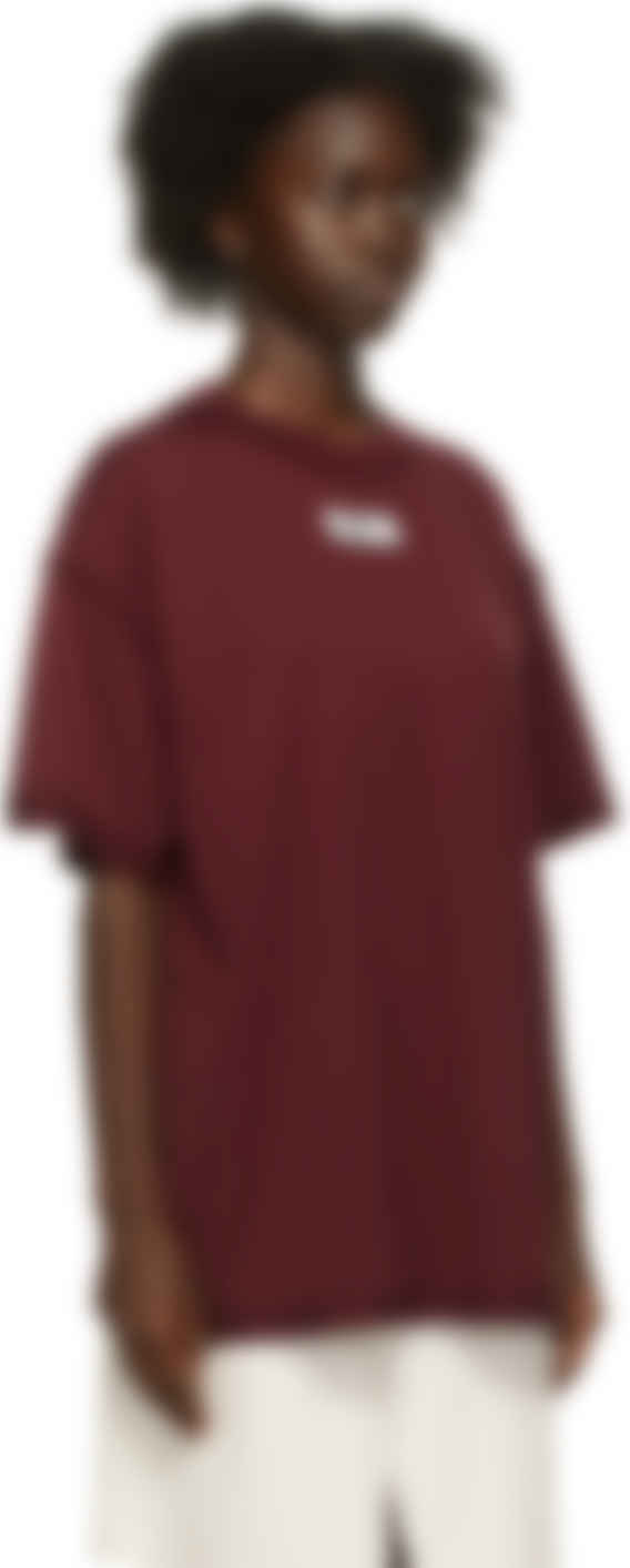Burgundy Reversed T-Shirt