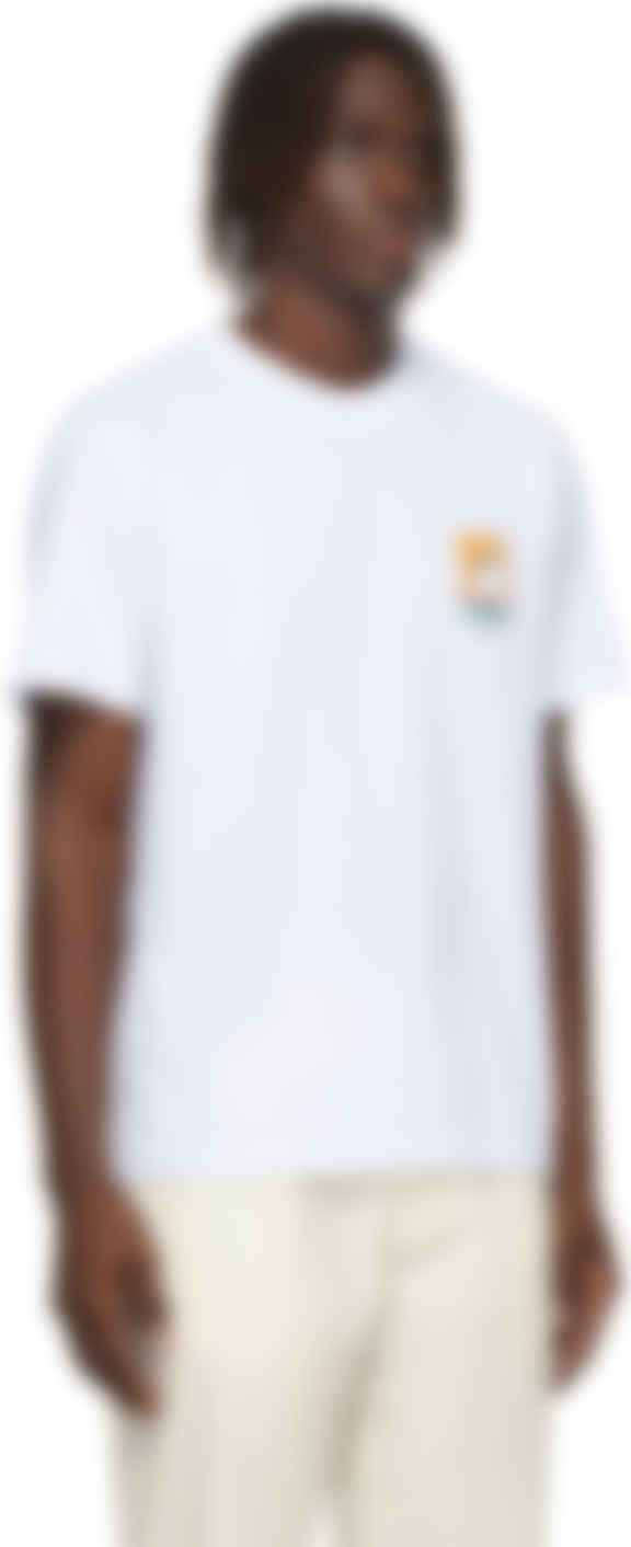 Cotton Racing Cherub Double Sided T Shirt By Casablanca On Sale