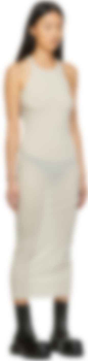 beige tank dress