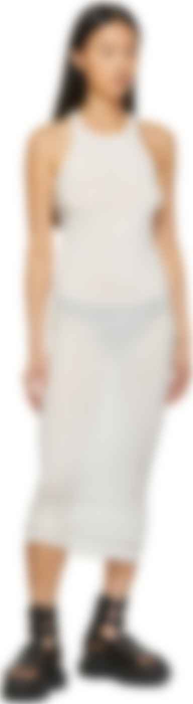 robe debardeur blanche